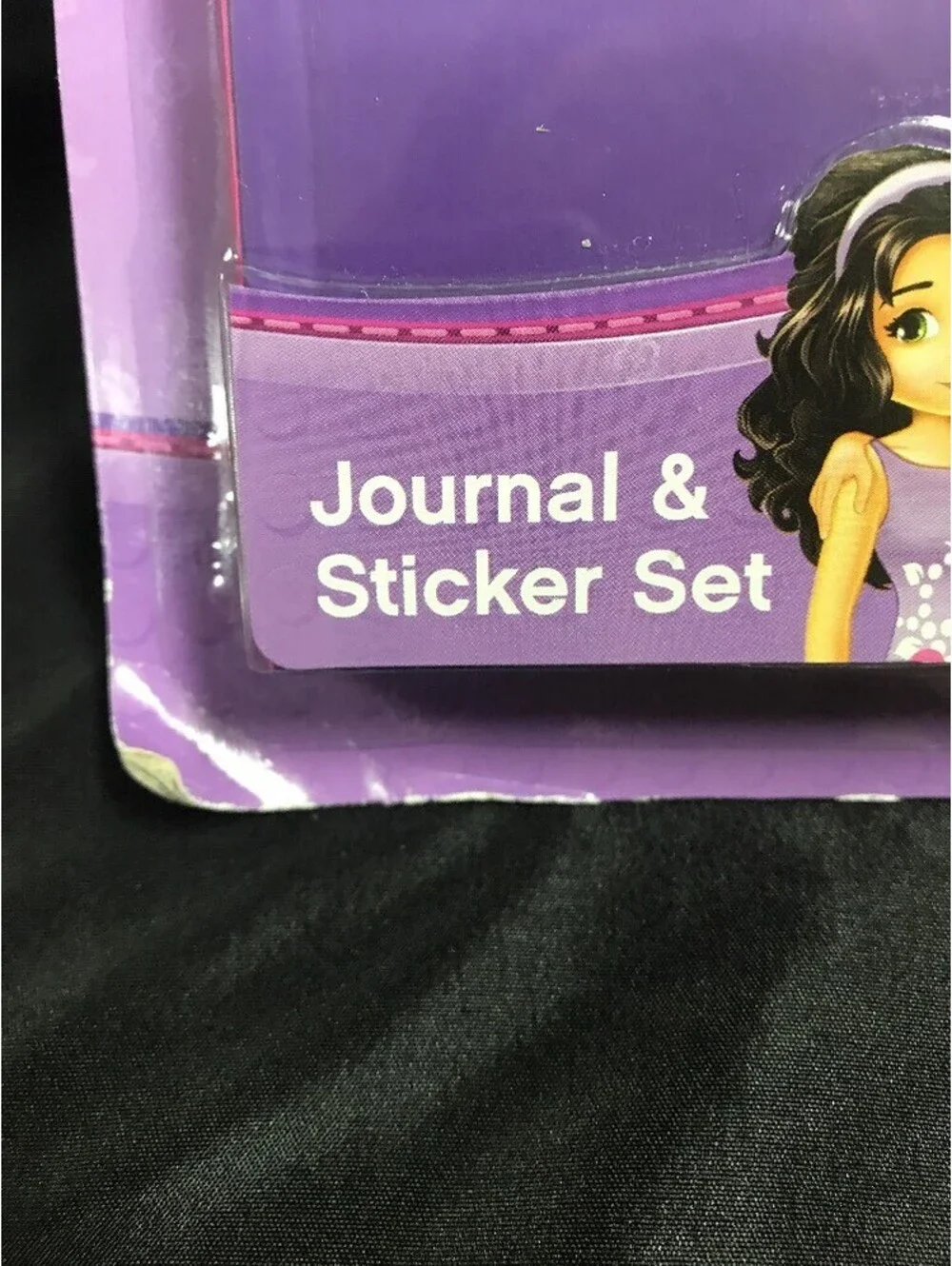 LEGO Friends Journal and Sticker Set Purple 80 Pages Hardback Diary Notebook